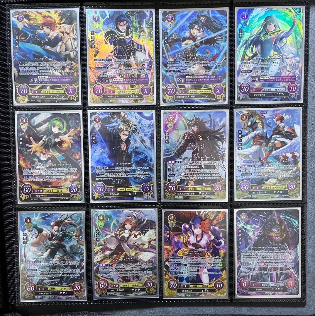 ファイアーエムブレム　サイファ　7弾　士道を征く N HN R SRフルコンプ