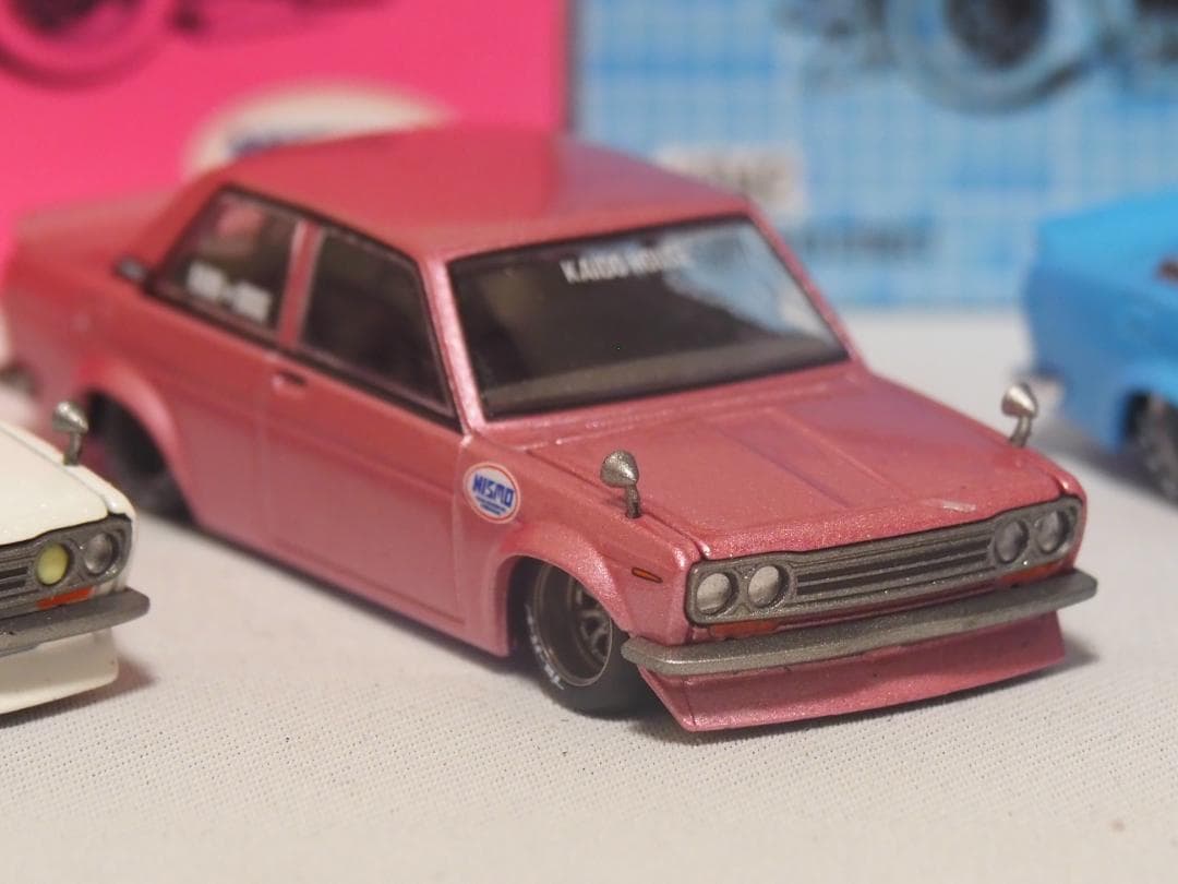MINI GT Kaido house DATSUN 510 STREET 3台