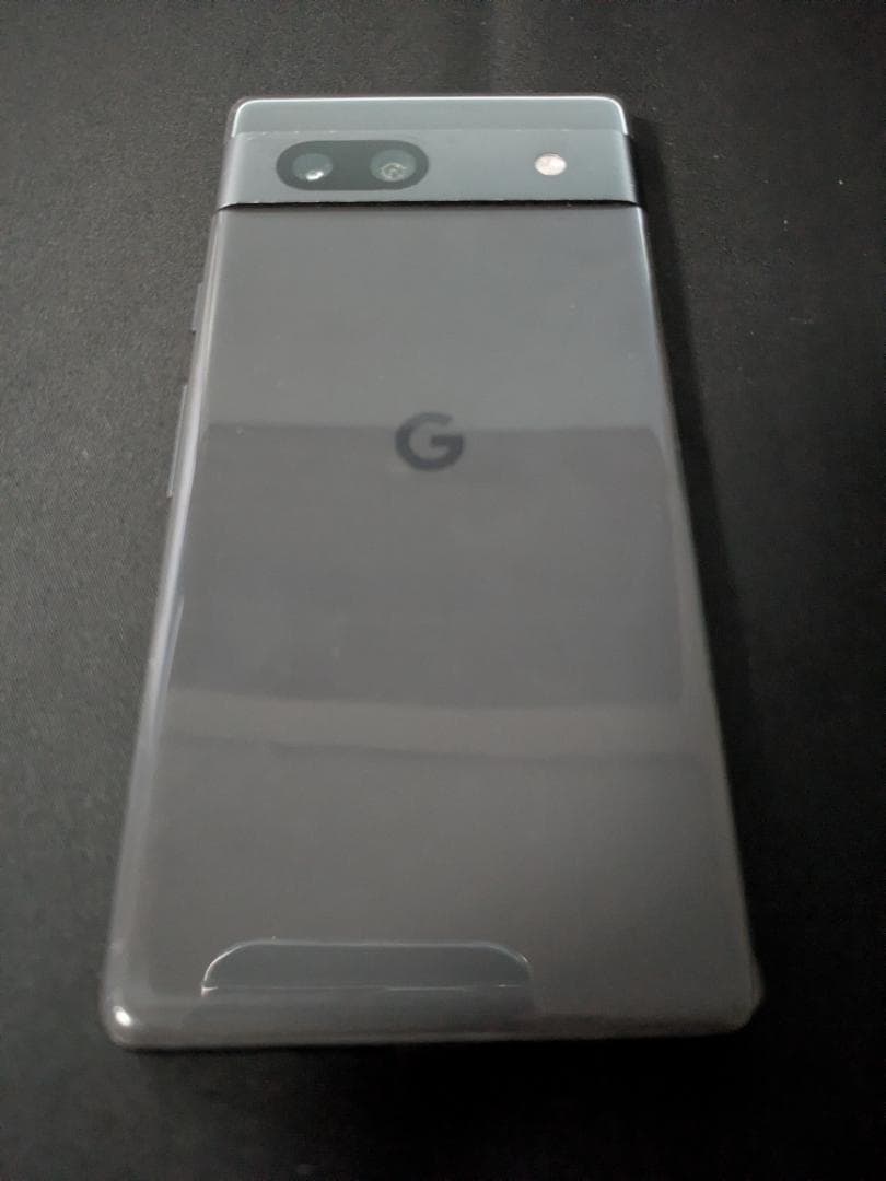 Google Pixel 7a 本体 ブラック クリアケース付き　ジャンク品