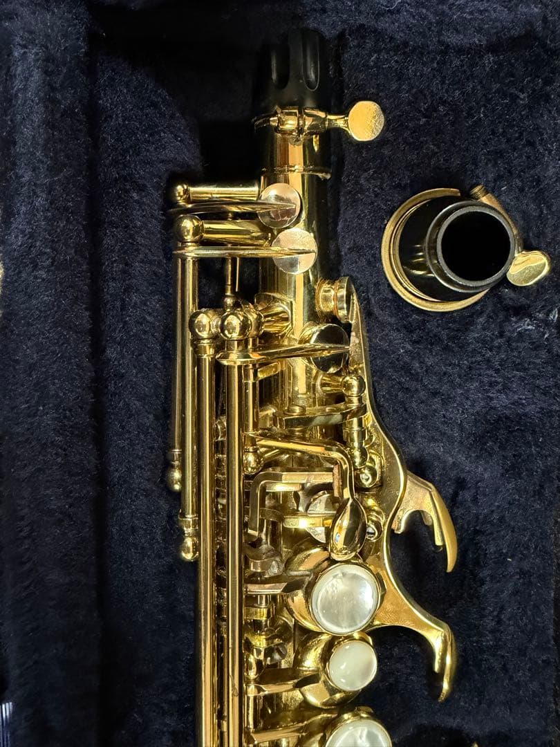 セルマー　ソプラノサックスシリーズ3 （GL）中古スターリングシルバーネック付き