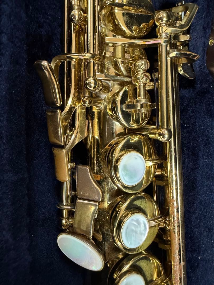 セルマー　ソプラノサックスシリーズ3 （GL）中古スターリングシルバーネック付き