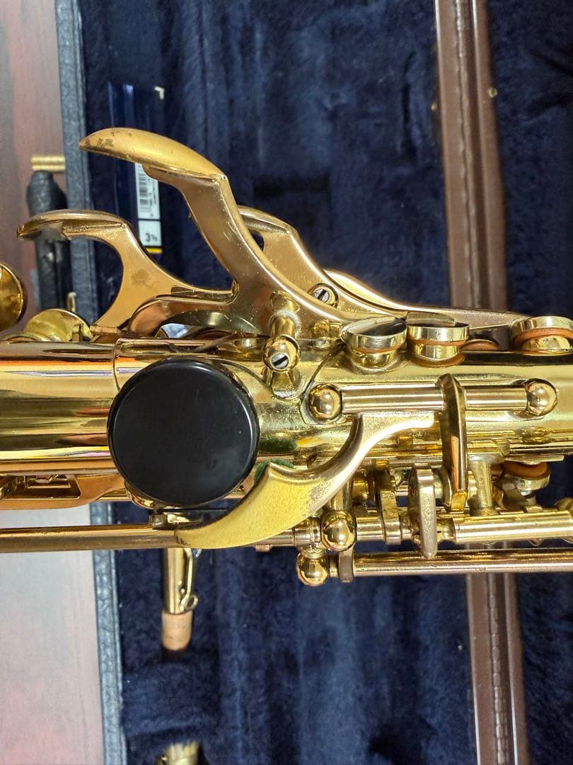 セルマー　ソプラノサックスシリーズ3 （GL）中古スターリングシルバーネック付き