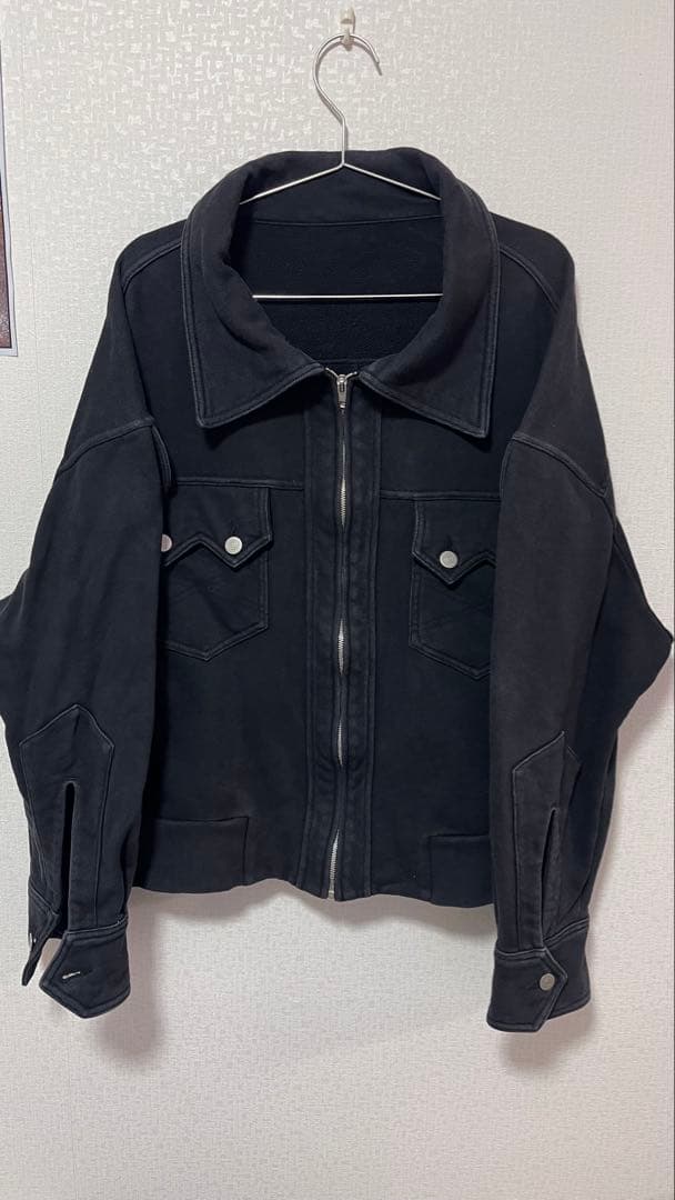 Maison Margiela スウェット ジップ ショート ジャケット