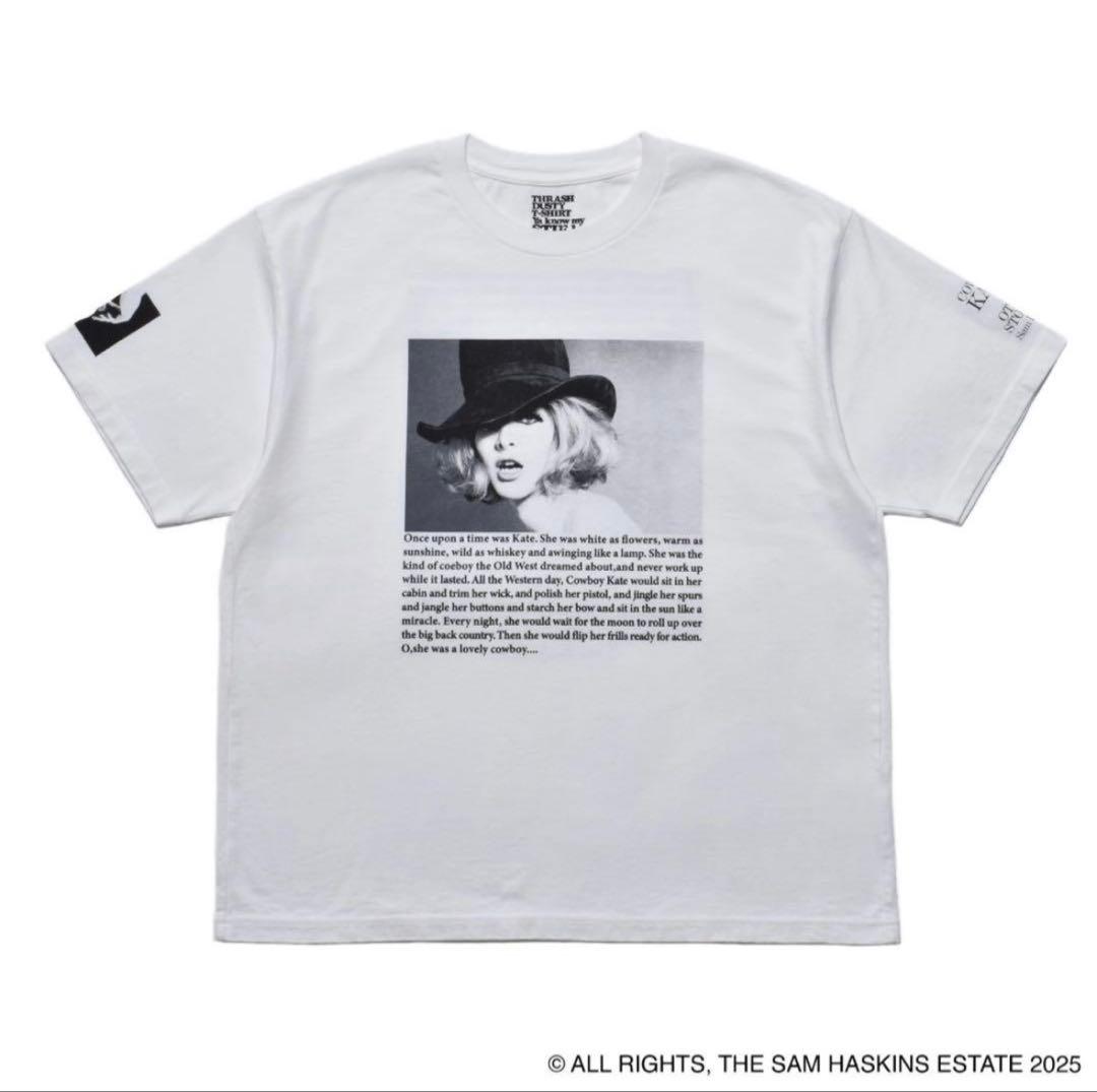 MINEDENIM Sam Haskins × Stie-lo kate 白　M