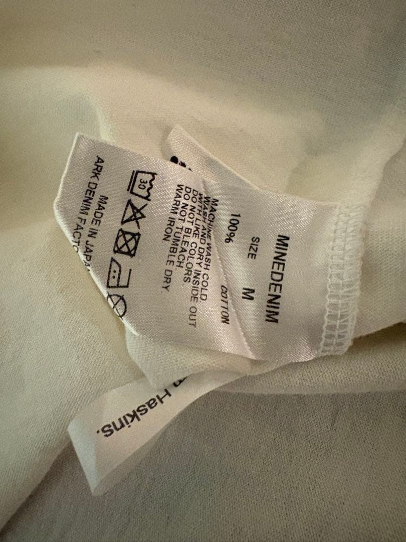 MINEDENIM Sam Haskins × Stie-lo kate 白　M