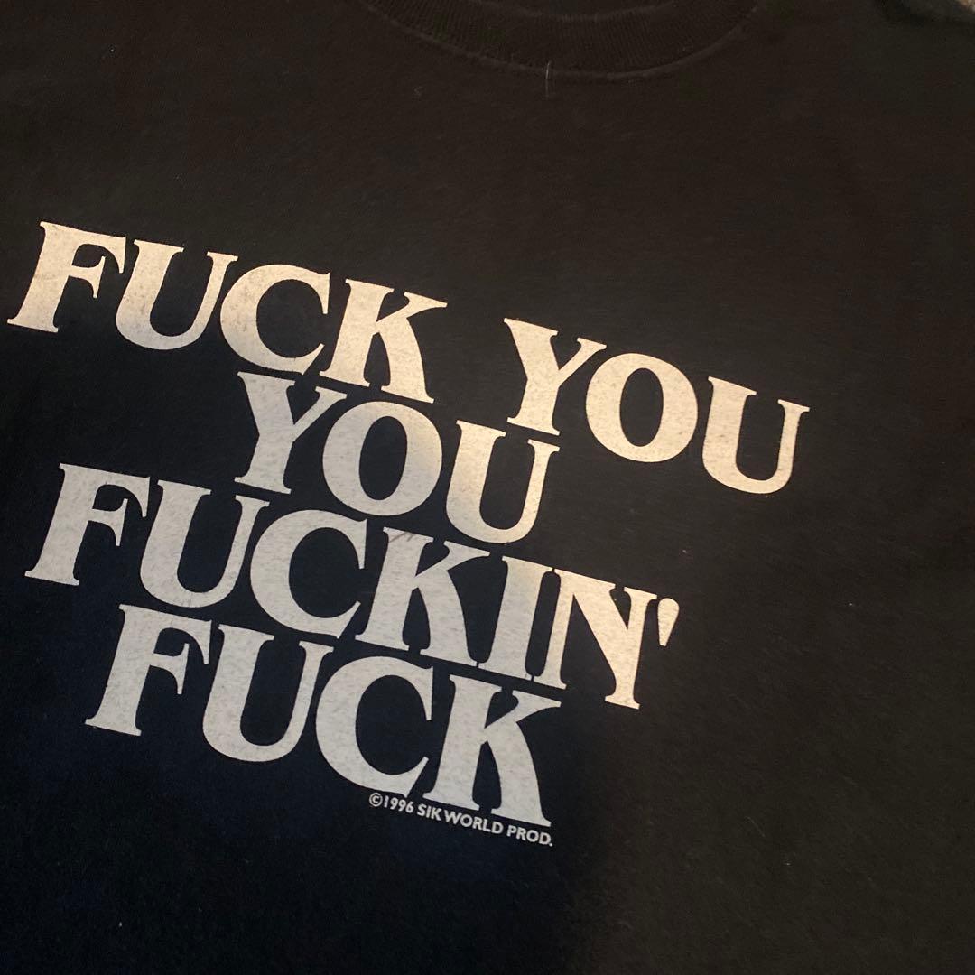 SIK WORLD PROD 1996年製 Tシャツ 黒