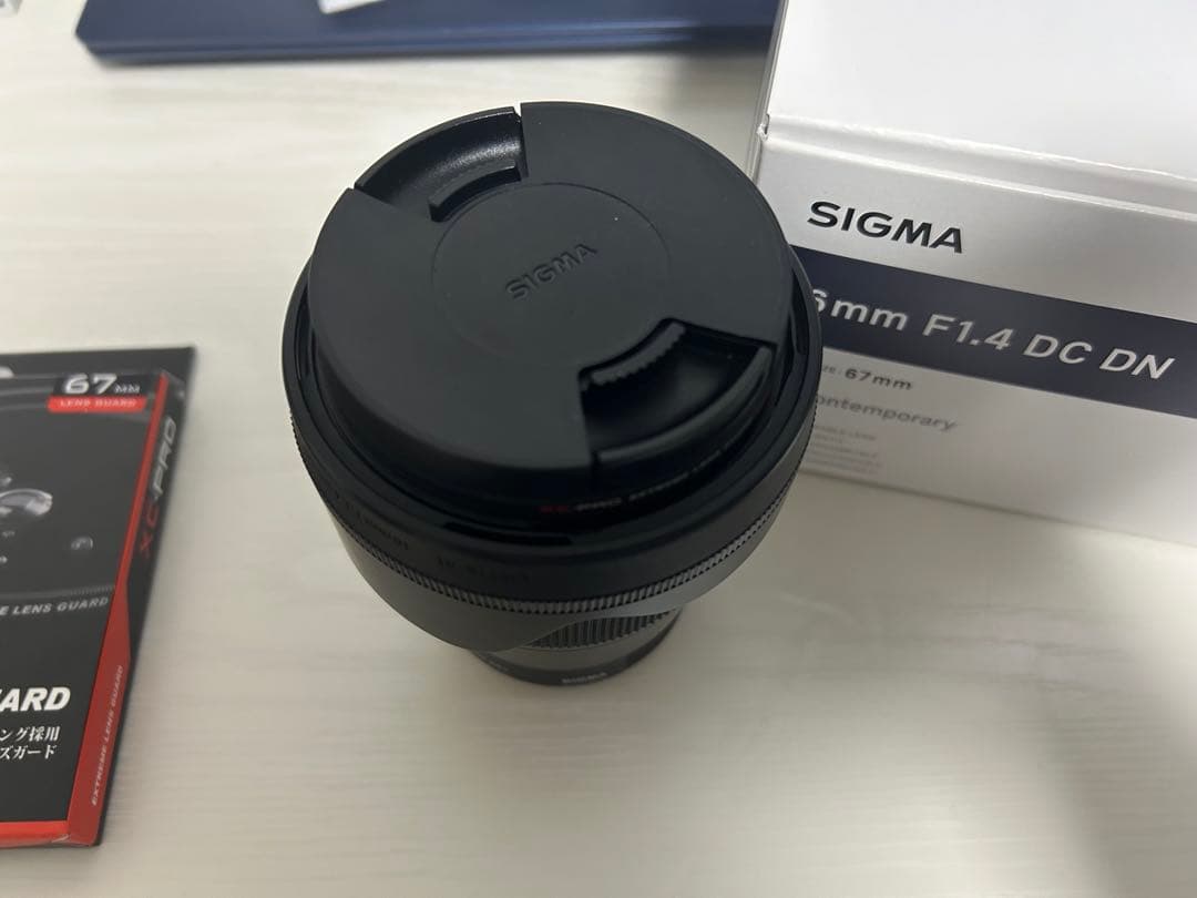 SIGMA 16mm F1.4 DC DN レンズ Eマウント ＋付属品