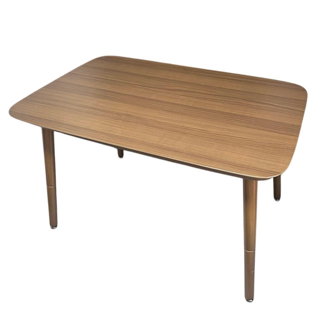 ニトリ 高さが変えられる2wayこたつテーブル ミドルブラウン 幅105cm