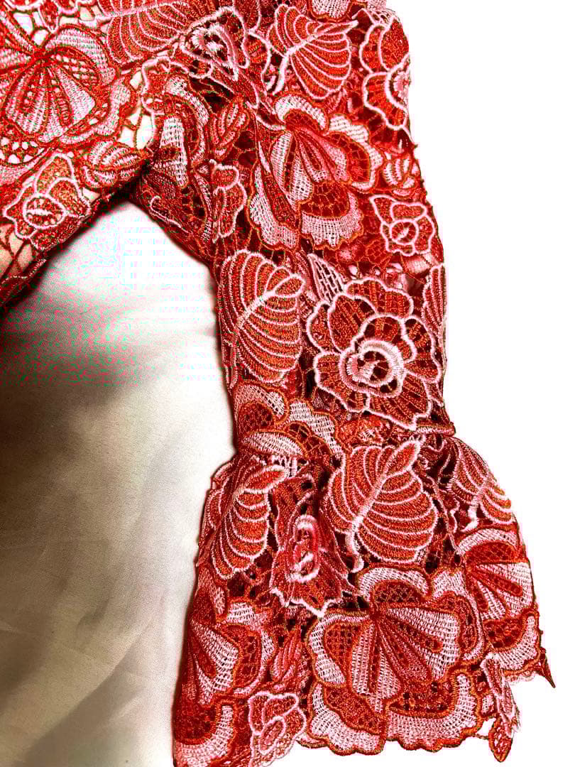 エルケイ SETTAN 総レースロングドレス