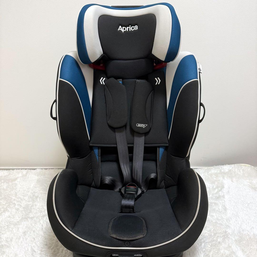 美品✨ Aprica アップリカ Form fit チャイルドシート ブルー