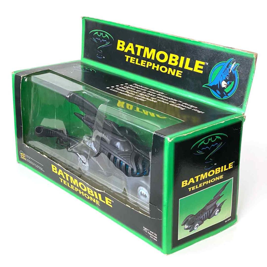 バットモービル テレフォンとミニカーのセット　batman batmobile