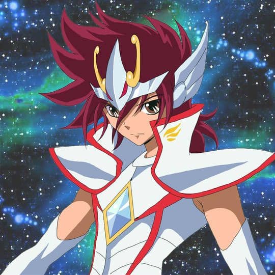 聖闘士星矢 Ω ペガサス光牙 クロストーンペンダント 水晶 プレバン セイント