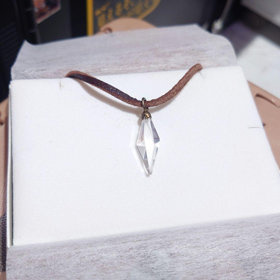 聖闘士星矢 Ω ペガサス光牙 クロストーンペンダント 水晶 プレバン セイント