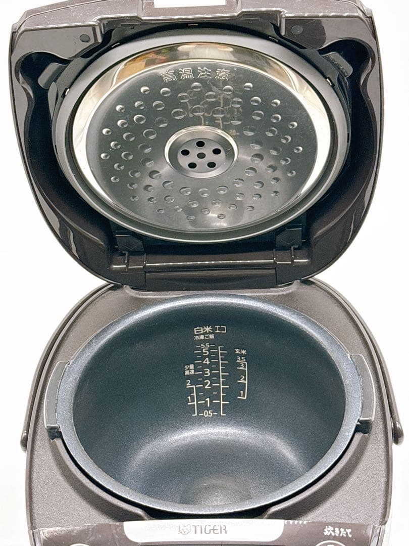 TIGER JPW-D100炊飯器 ブラウン