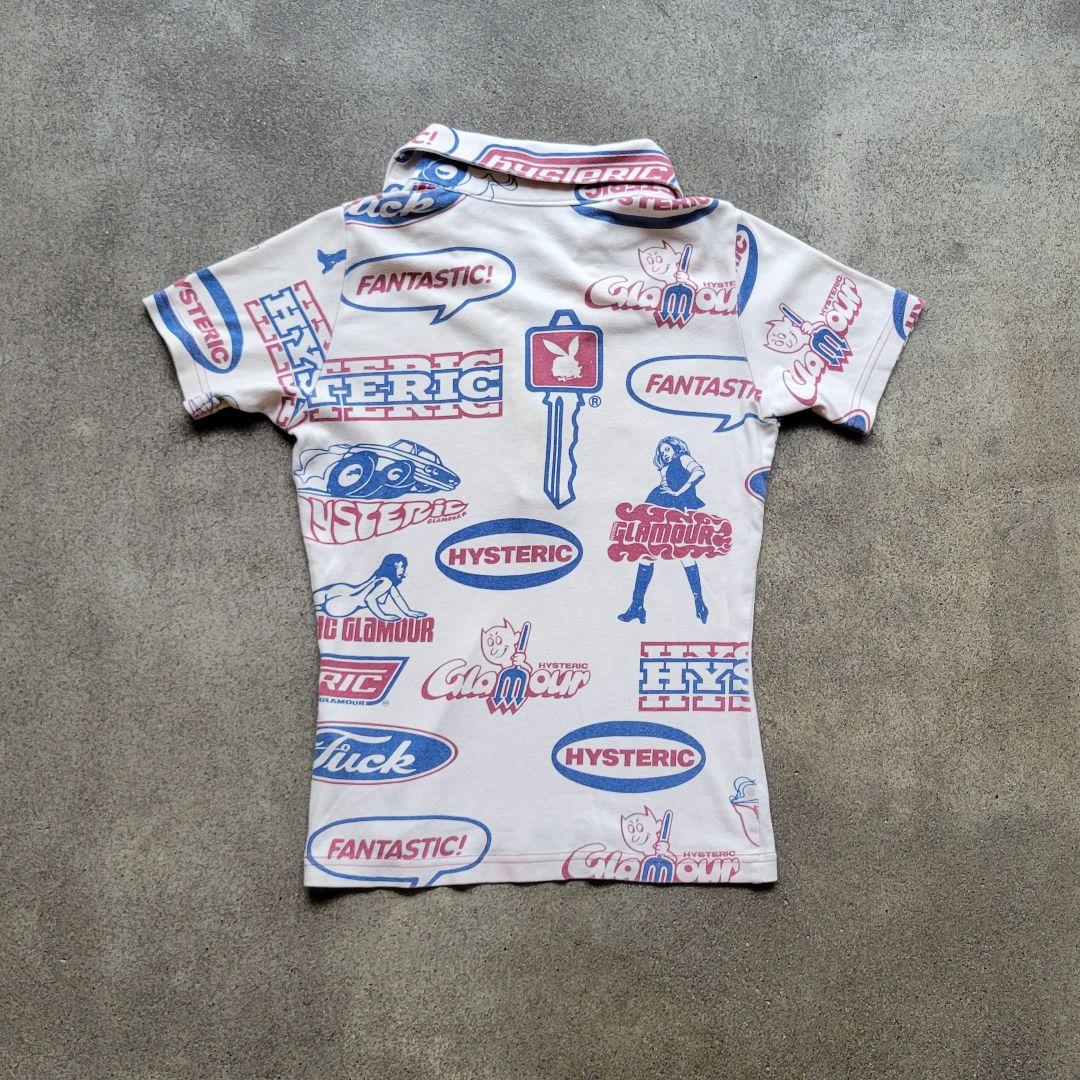 90s 初期タグ HYSTERIC GLAMOUR ポロシャツ ヒスガール