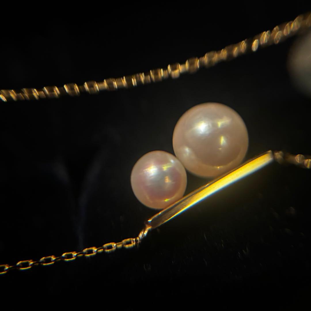 A　ヴァンドーム青山　パールピアスとパールネックレスセット