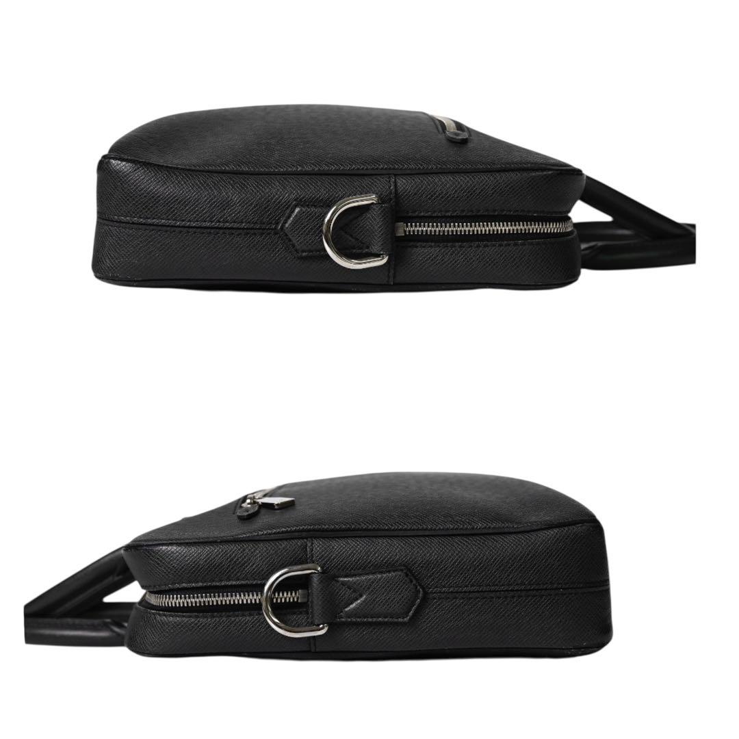 【美品】ルイヴィトン タイガ ビジネスバッグ ブラック トート ハンドバッグ