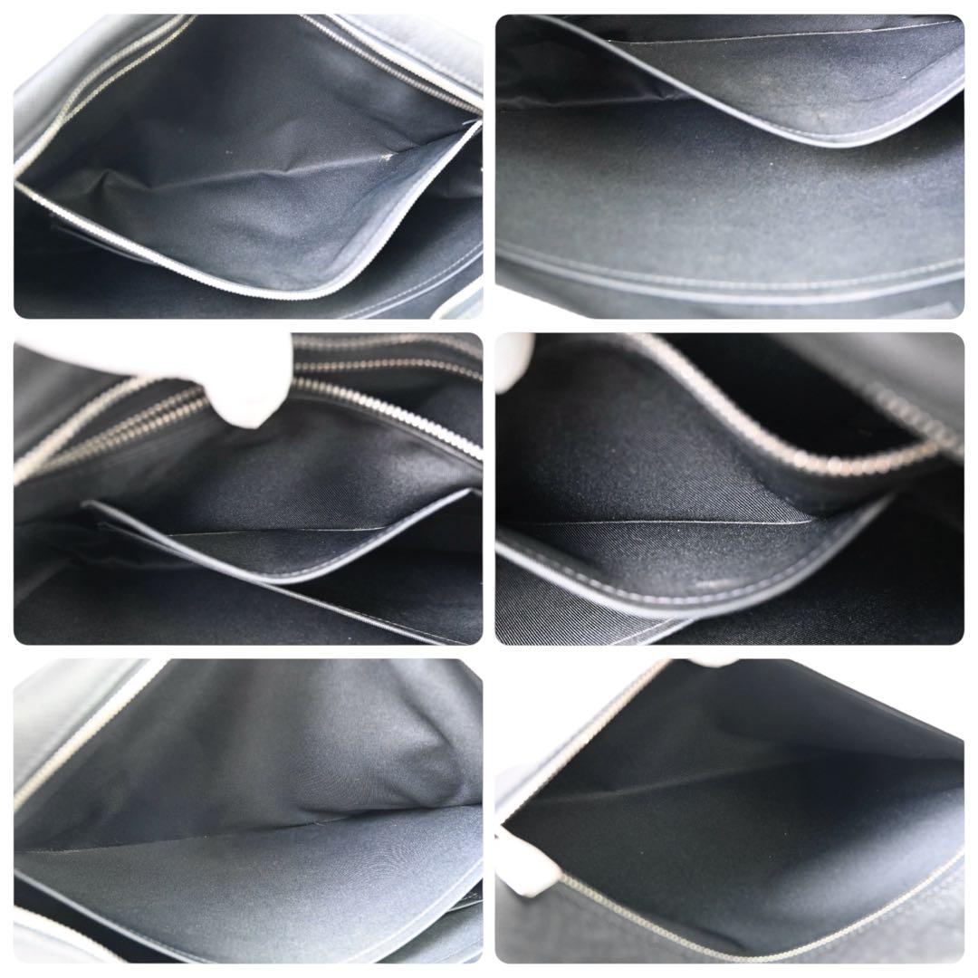 【美品】ルイヴィトン タイガ ビジネスバッグ ブラック トート ハンドバッグ