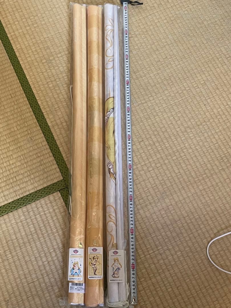 入手困難　フェイトテスタロッサ　等身大タペストリー3種セット