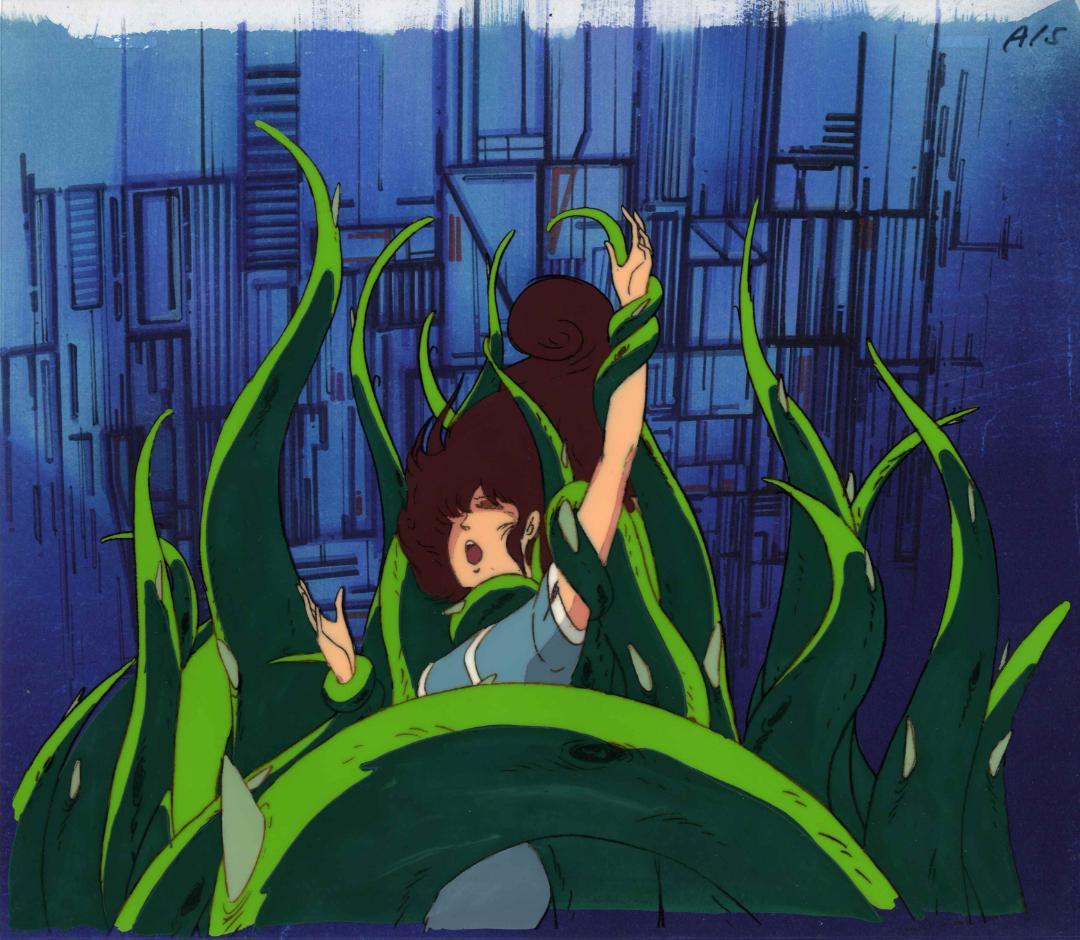 科学救助隊テクノボイジャー　＃１０セル画　美樹本晴彦初キャラデザイン