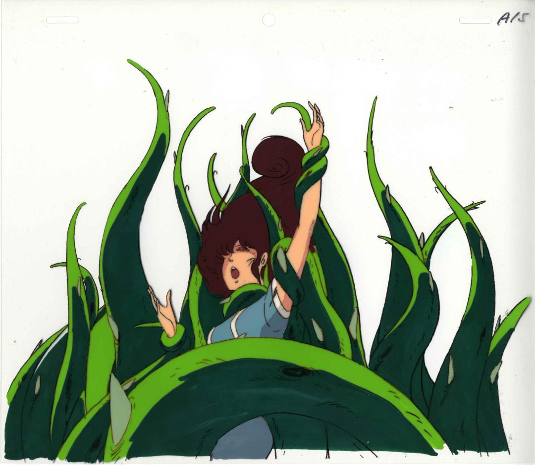 科学救助隊テクノボイジャー　＃１０セル画　美樹本晴彦初キャラデザイン