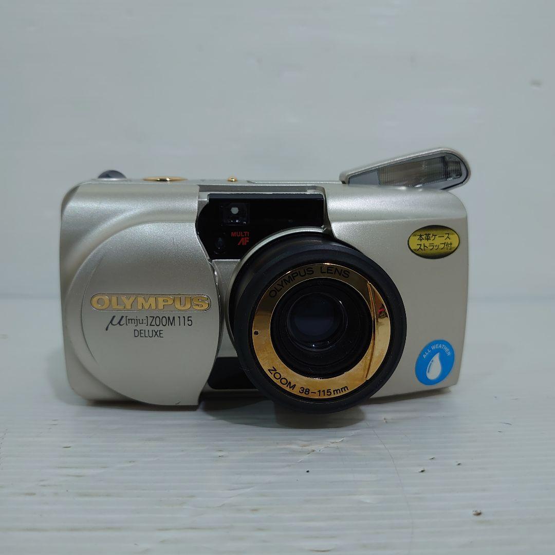 動作ok　OLYMPUS　μ zoom 115 DX ミュー　mju