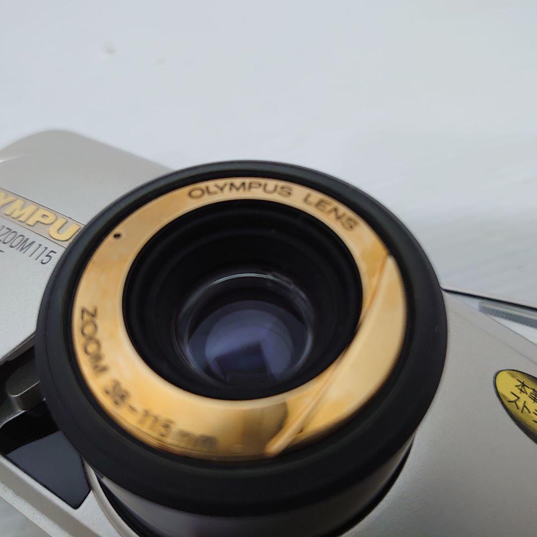 動作ok　OLYMPUS　μ zoom 115 DX ミュー　mju