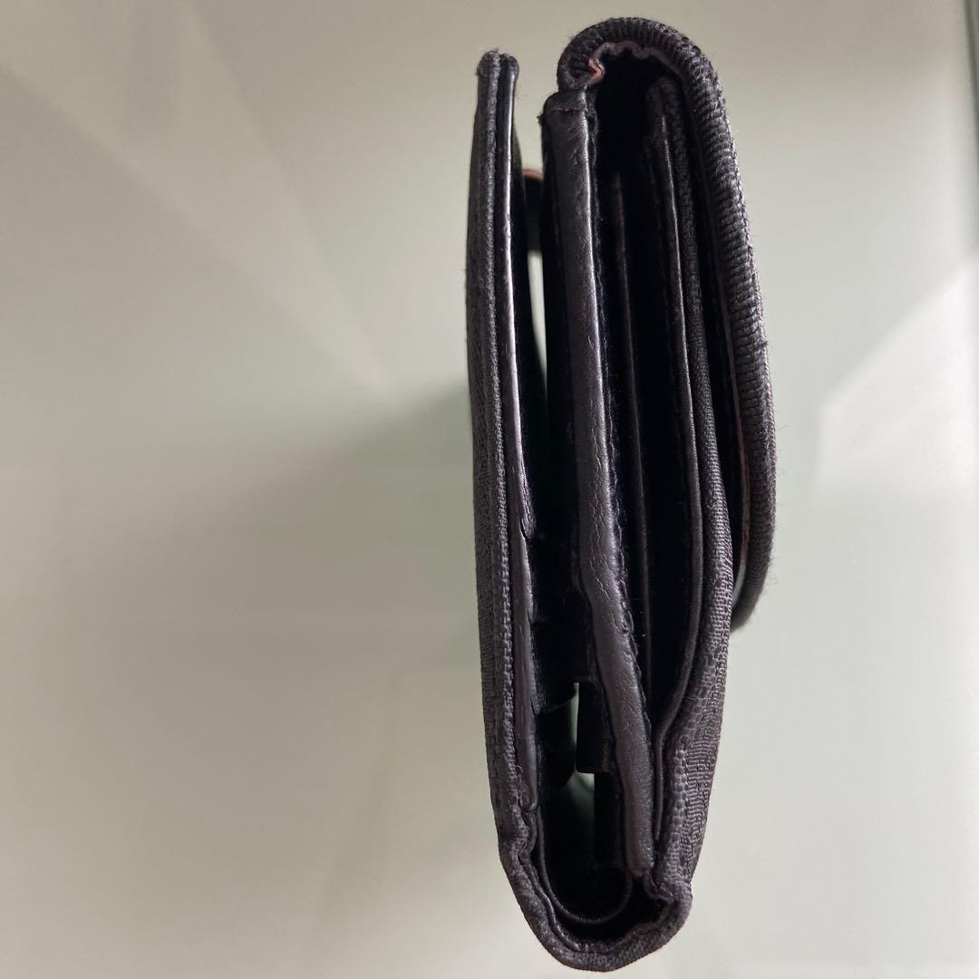 じ*い様 クリスチャンディオール 二つ折り財布 黒