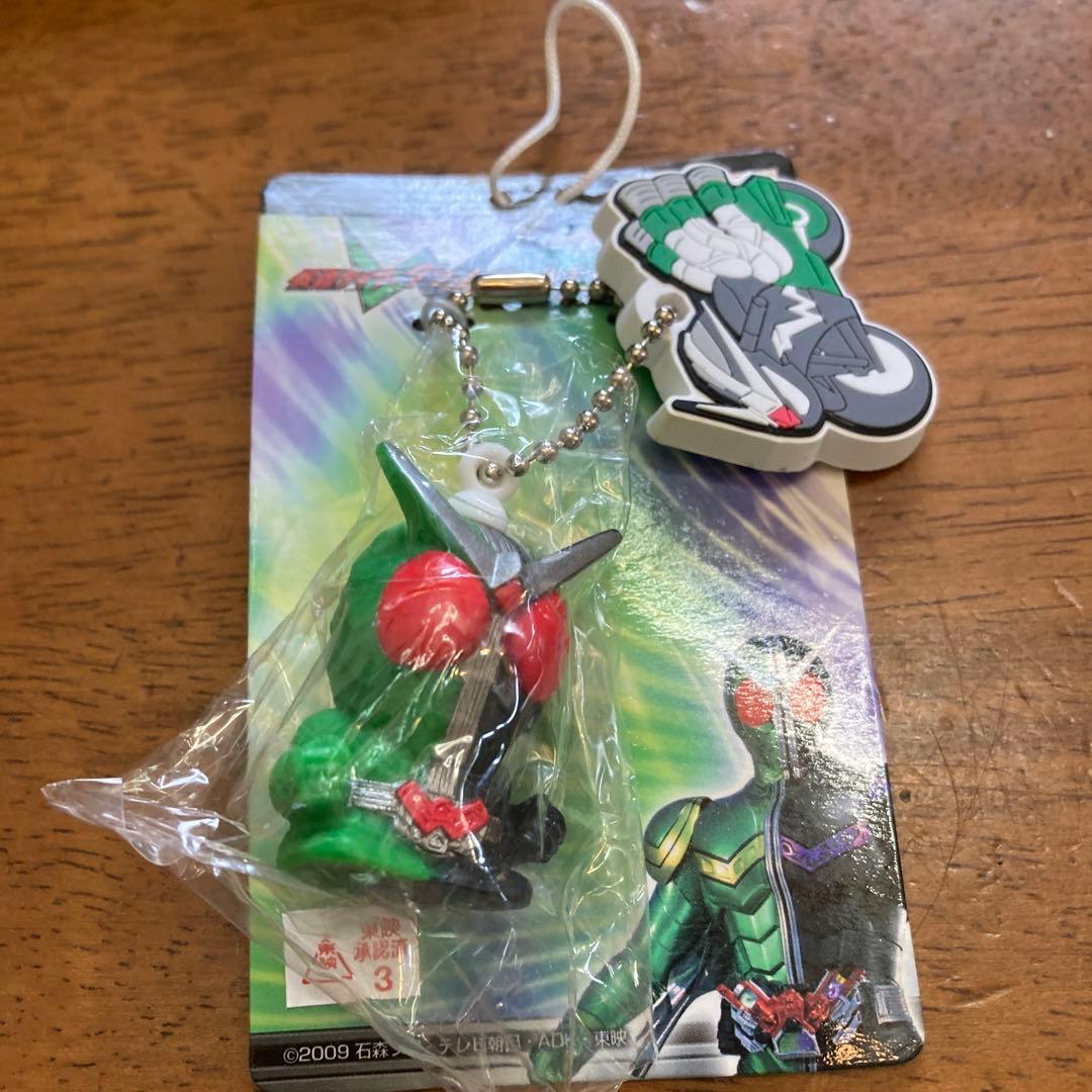 仮面ライダー　ダブル　キーホルダー　ソフビフィギュア　ラバー　新品未使用