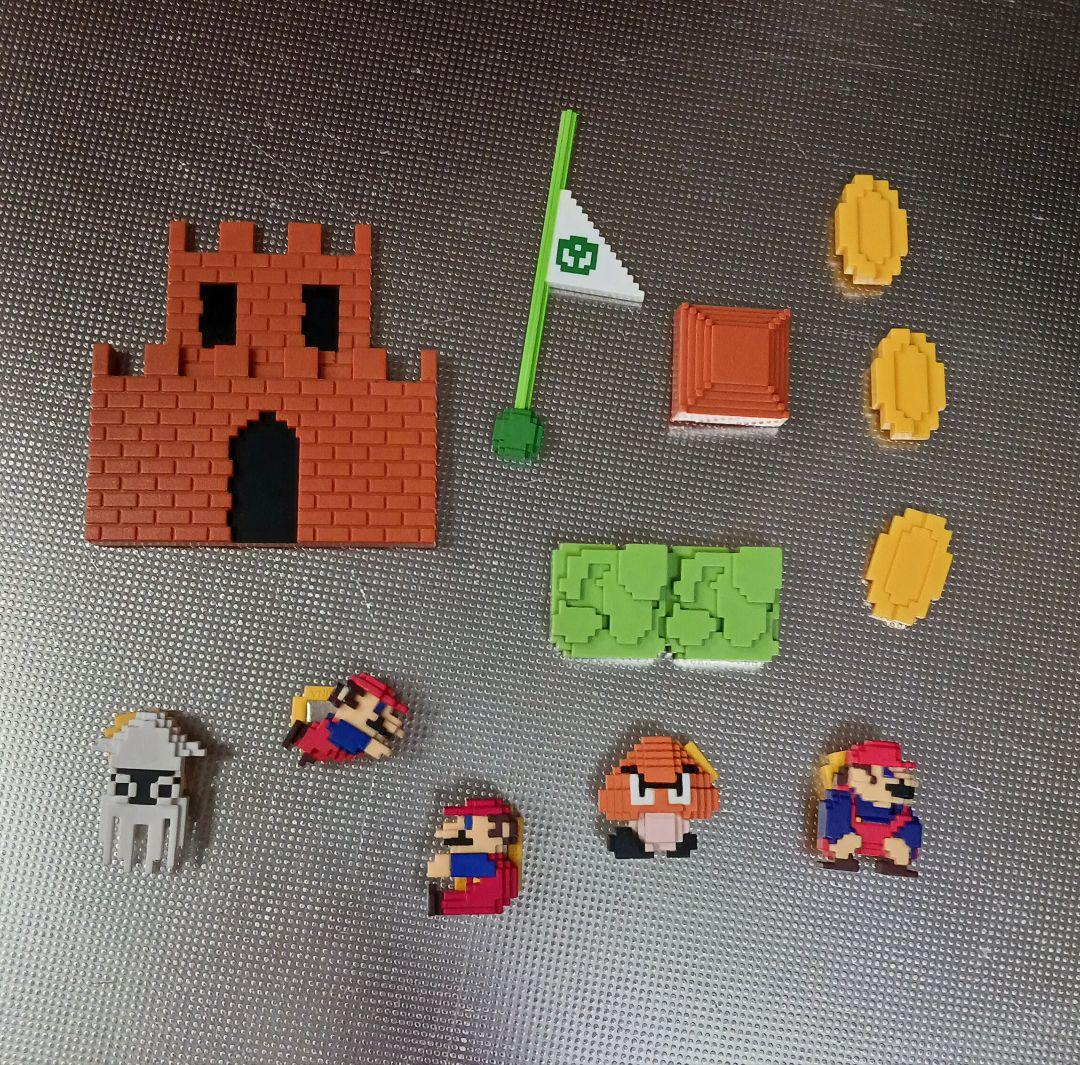 スーパーマリオブラザーズ ステージフィギュア マグネットフィギュア セット