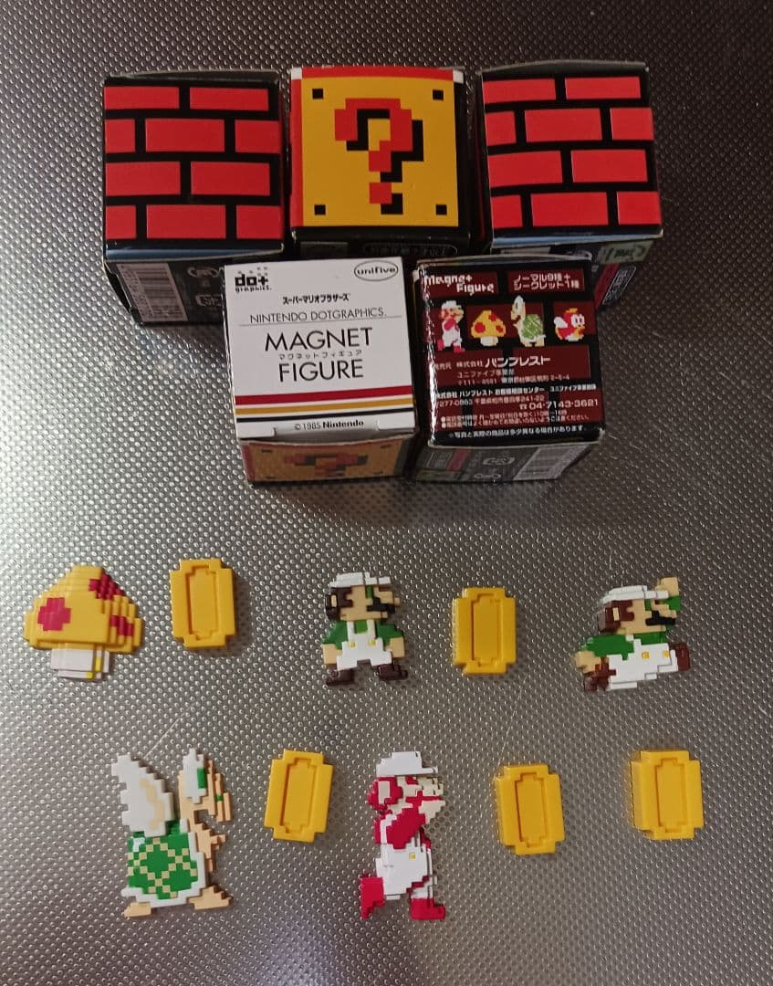 スーパーマリオブラザーズ ステージフィギュア マグネットフィギュア セット
