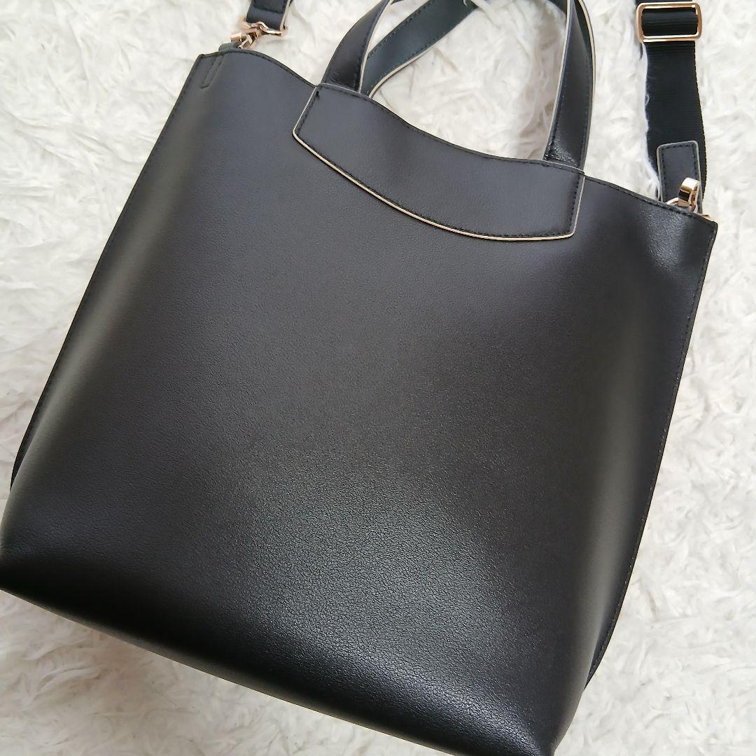 【極美品】【agnes b.】2wayトートバッグ PAS04Z－01ブラック