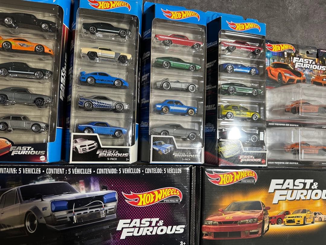 Hot Wheels Fast & Furious ミニカー他多数