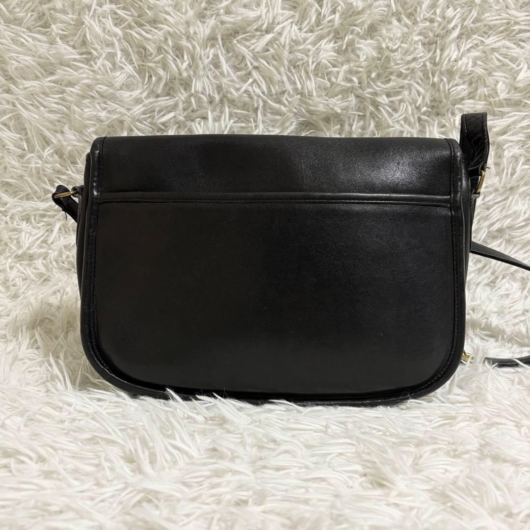 ✨極美品✨オールドコーチ ショルダーバッグ ターンロック ゴールド金具 フラップ