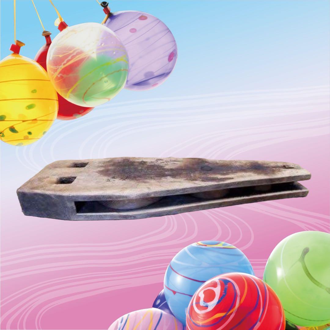 （No71）古民具　三連滑車　明治19年島根県石見