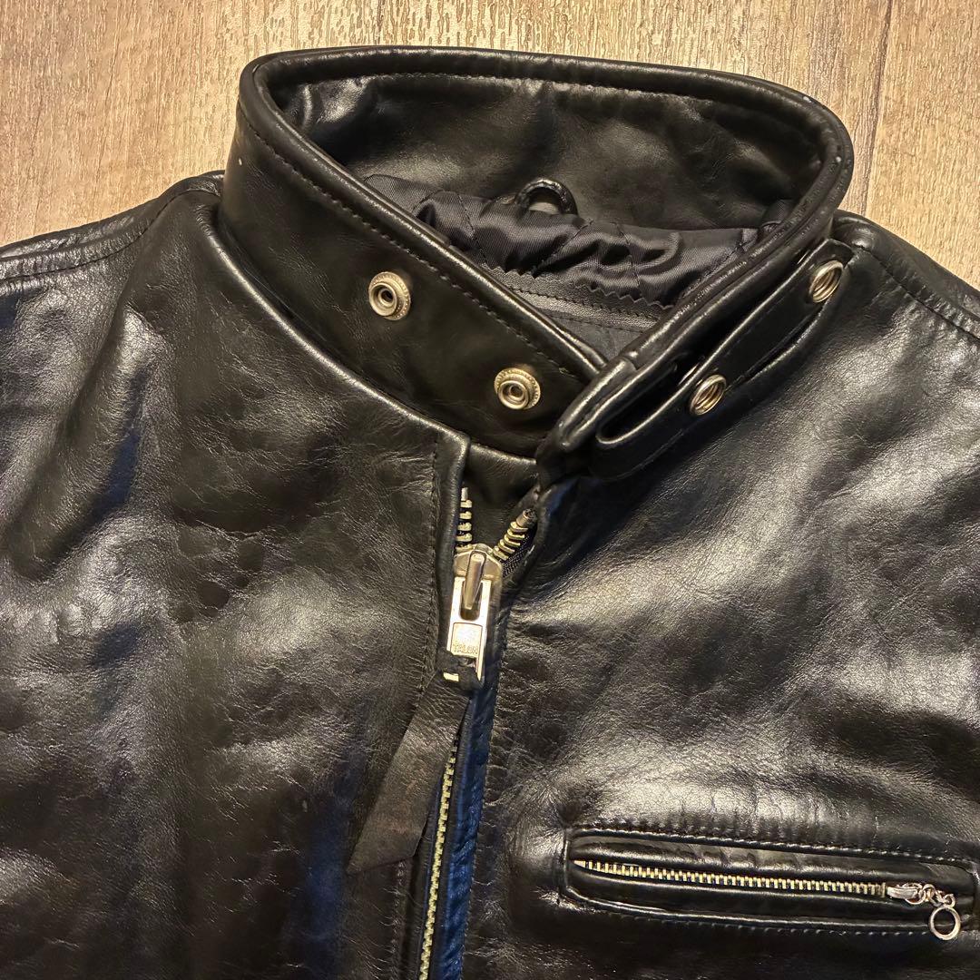 【美品】38inch インディアン モーターサイクル シングル ライダース