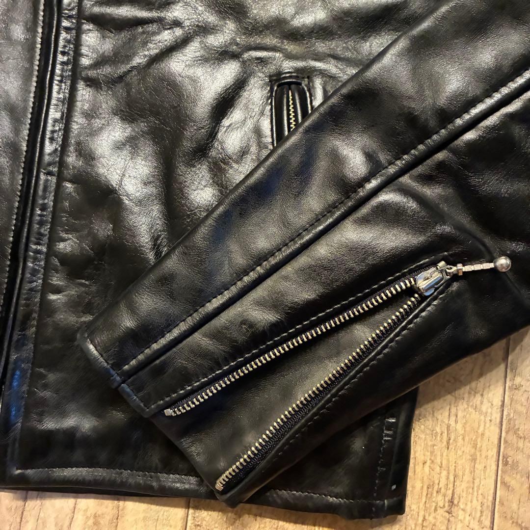 【美品】38inch インディアン モーターサイクル シングル ライダース