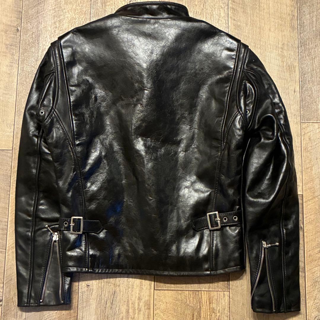 【美品】38inch インディアン モーターサイクル シングル ライダース