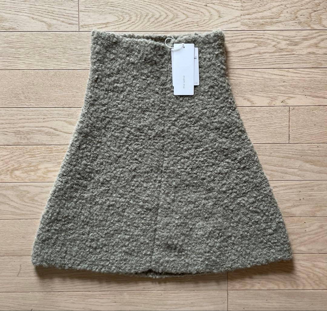 小物 evameva alpaca wool snood grege 2025AW