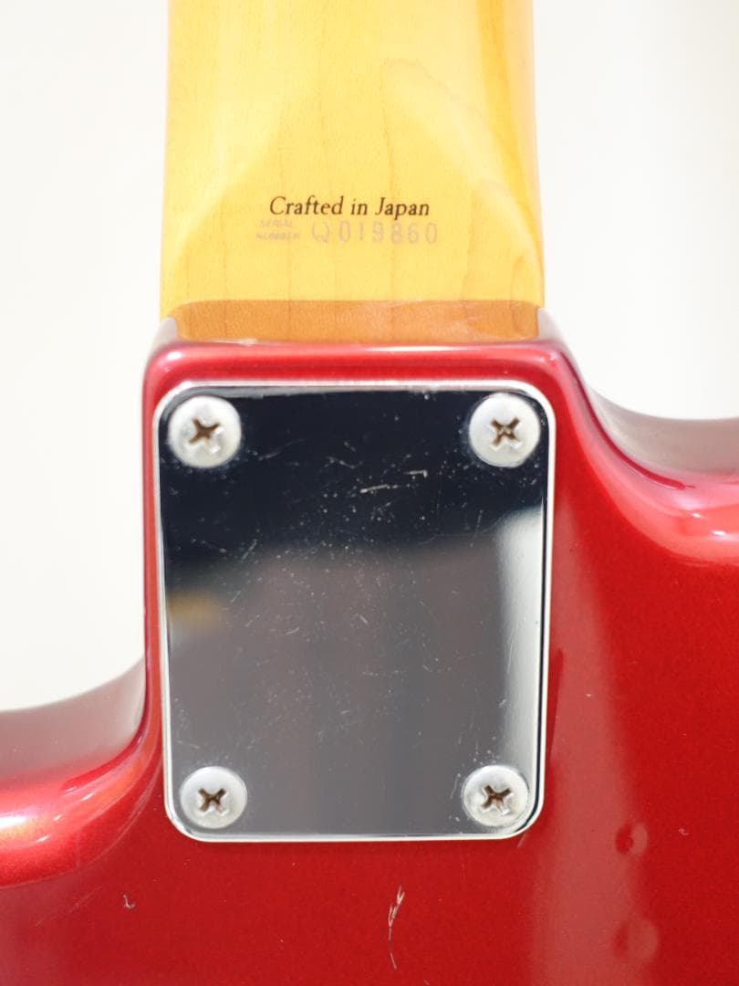 Fender Japan　ストラト　ST-62-70　キャンディアップルレッド色