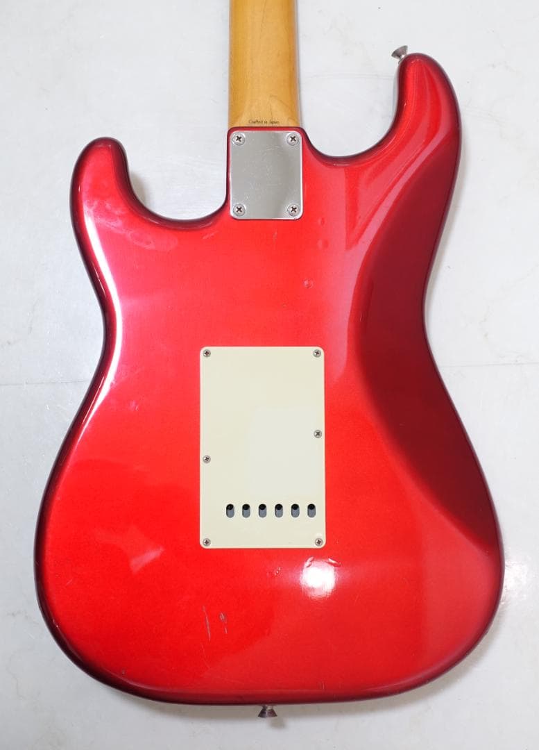 Fender Japan　ストラト　ST-62-70　キャンディアップルレッド色