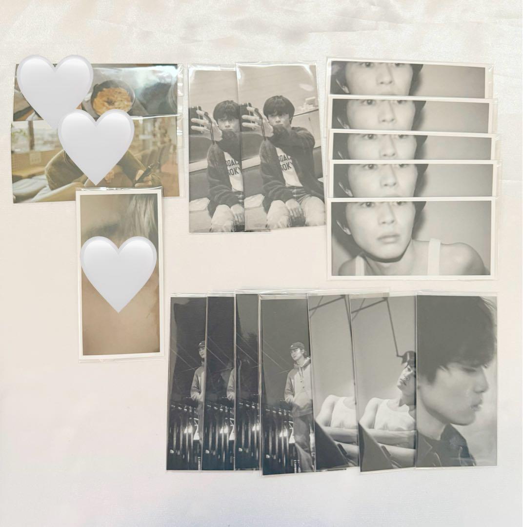 草川拓弥　フォトブック　特典　しおり