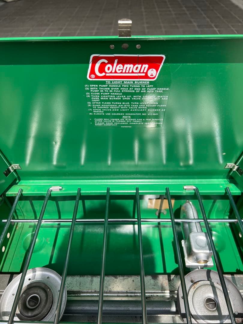 コールマン ツーバーナー425E ヴィンテージ　73/11