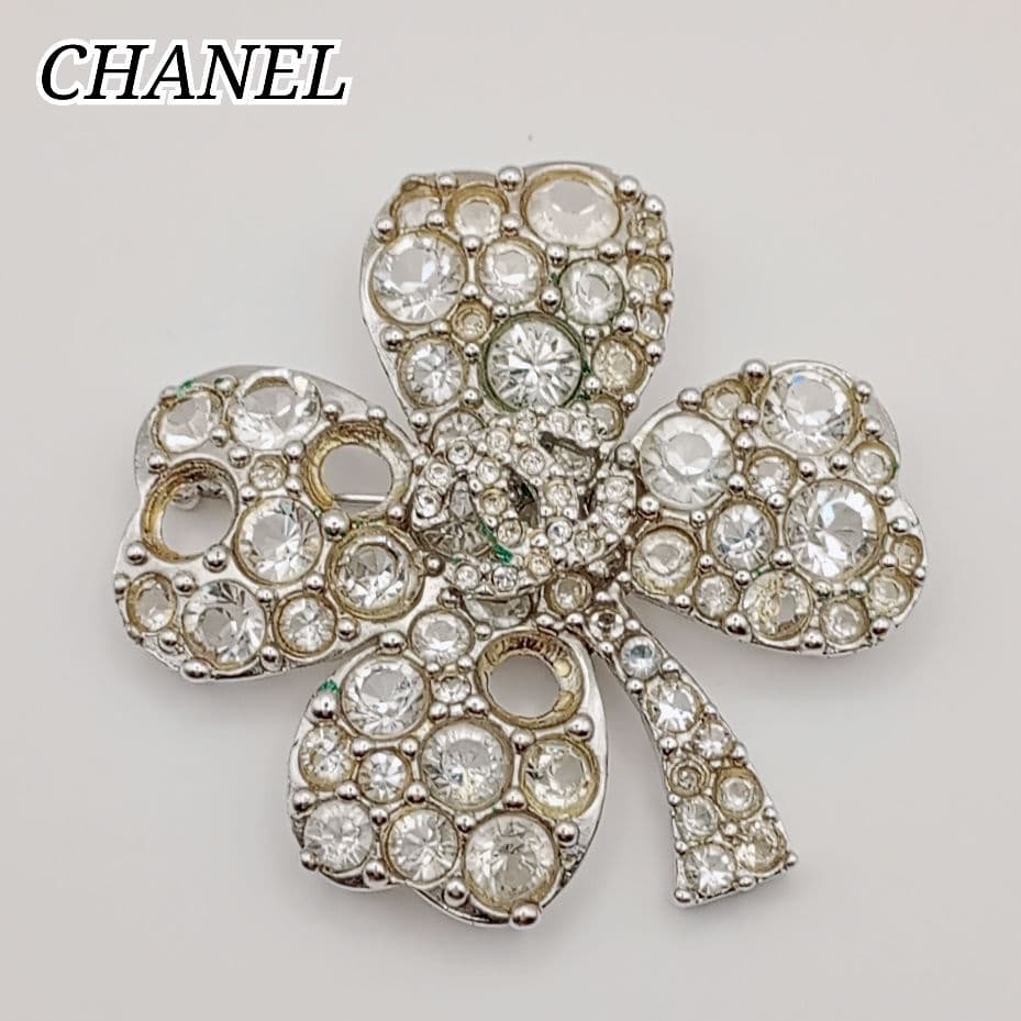 CHANEL シャネル ブローチ ココマーク クローバー