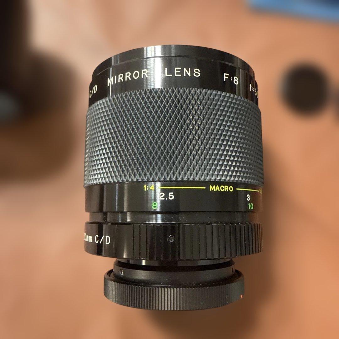 SOLIGOR 500mm F8 ミラーレンズ　ズームレンズ　ジャンク