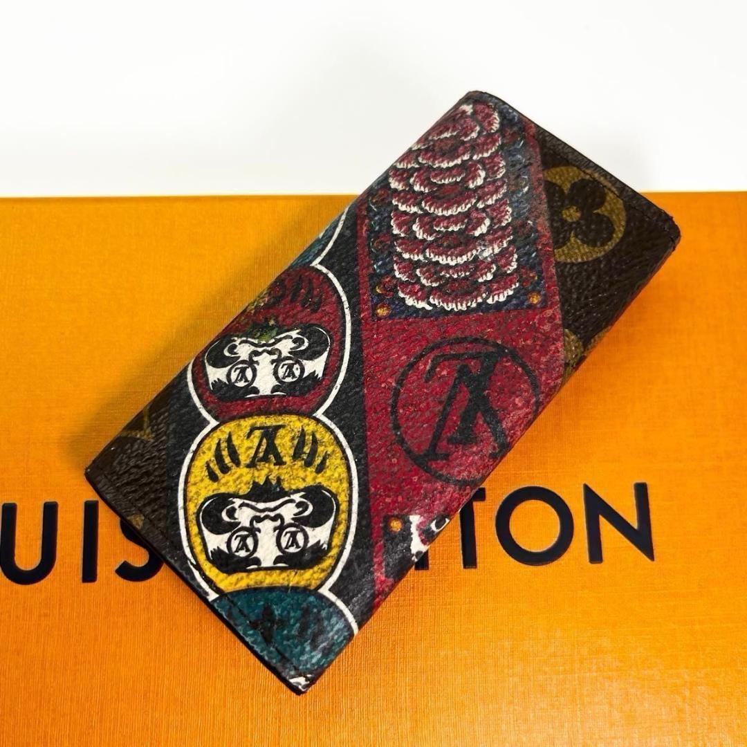 【日本限定品】ルイヴィトン 歌舞伎 山本寛斎 ミュルティクレ4 4連 キーケース