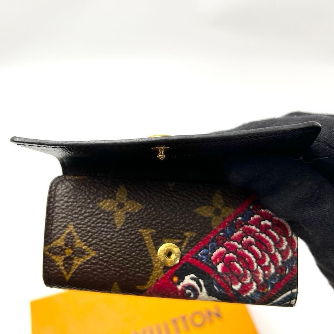 【日本限定品】ルイヴィトン 歌舞伎 山本寛斎 ミュルティクレ4 4連 キーケース