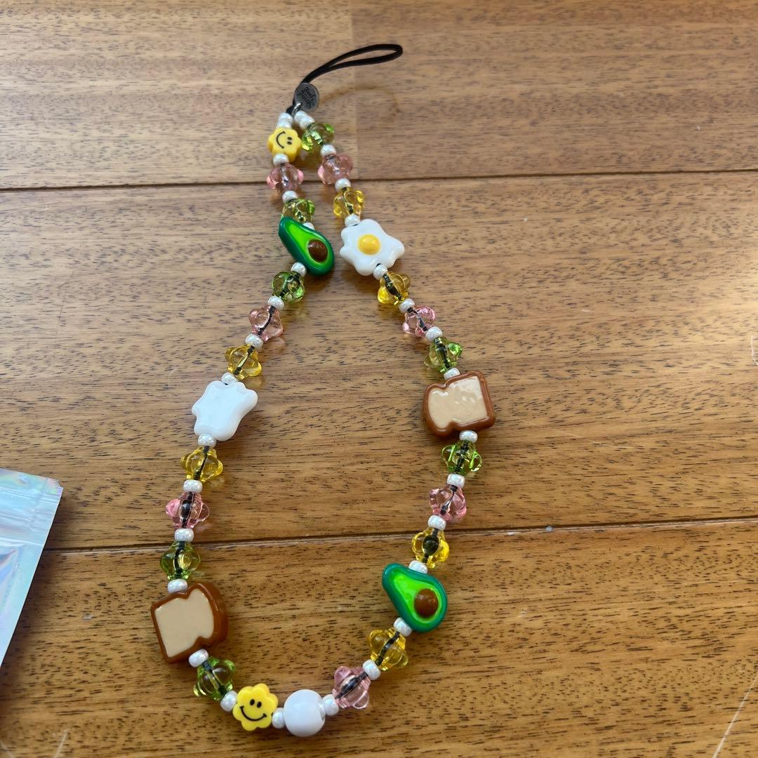 honuu 正規品Stringting 目玉焼きストラップ♡セレブ愛用