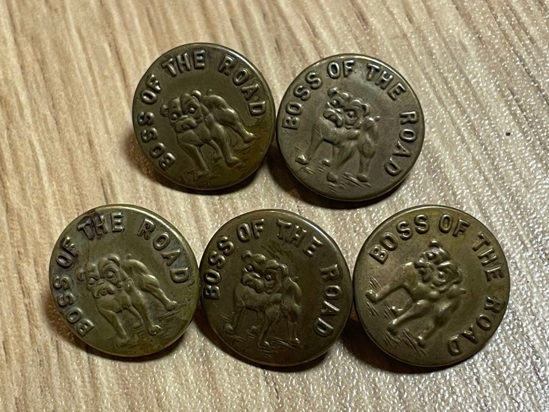 10'S 20'S boss of the road チェンジボタン 5個