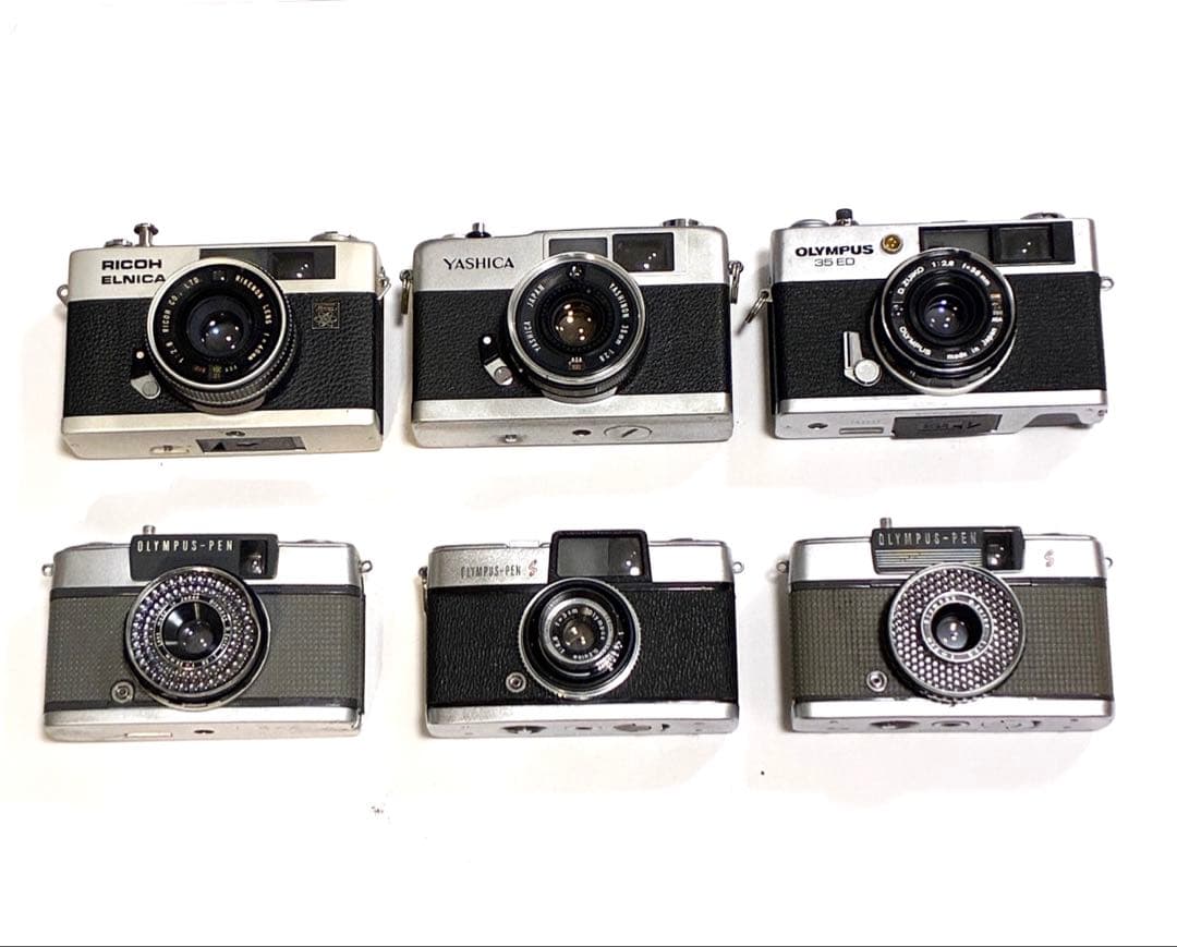 【OLYMPUS／YASHICA／RICOH】 フィルムカメラ 6台まとめセット